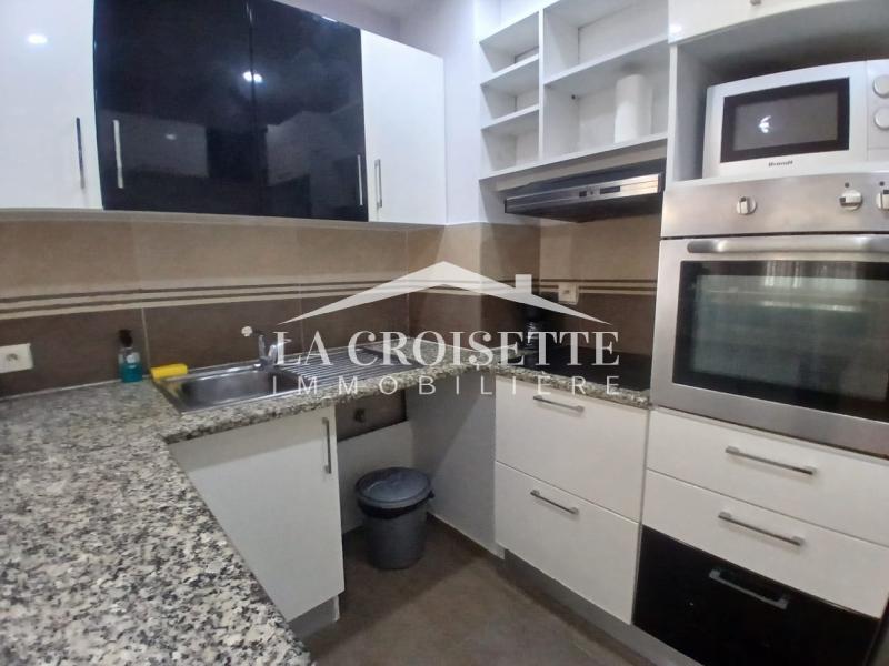 Duplex meublé S+3 vue sur mer avec jardin à Gammarth